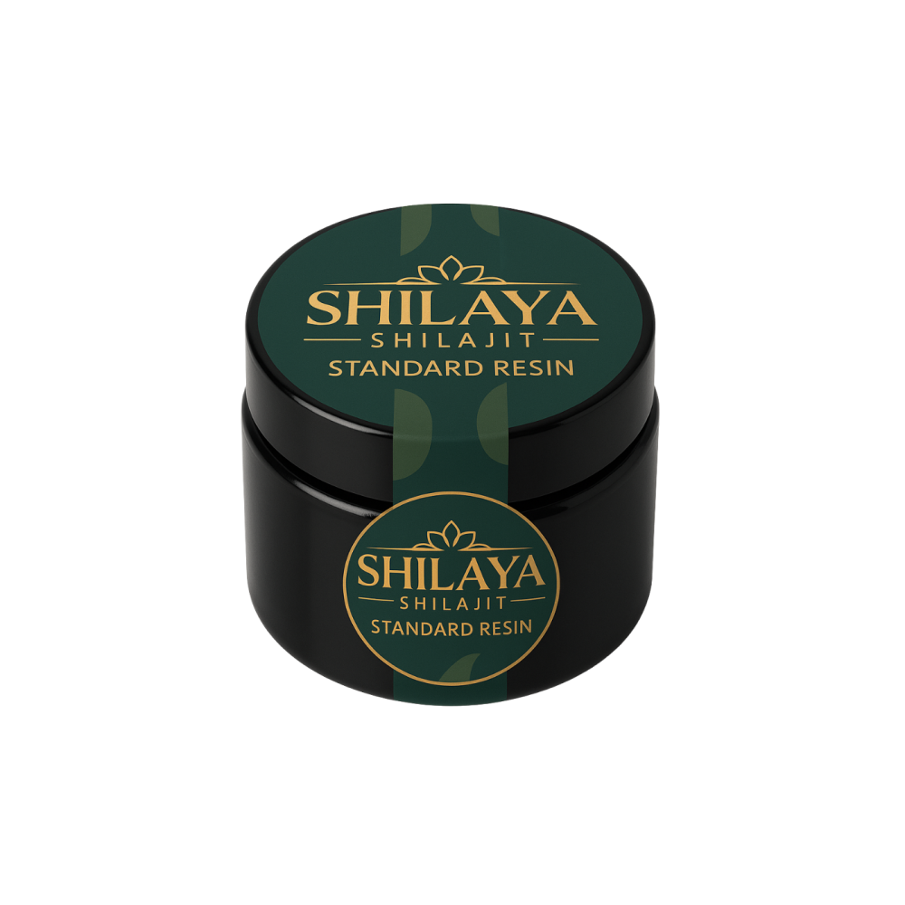Shilaya Standard Shilajit Resin – pryskyřičná forma
